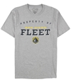 G-III Sports Mens Property of San Diego Fleet Graphic T-Shirt gray M