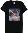 Tags Weekly Mens Consume Music Graphic T-Shirt black M