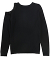 Vince Camuto Womens Beaded Neckline Pullover Sweater black M