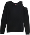 Vince Camuto Womens Beaded Neckline Pullover Sweater black M