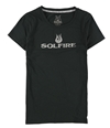 SOLFIRE Womens Original Logo Graphic T-Shirt black S