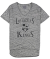 Majestic Womens Los Angeles Kings Est 1967 Graphic T-Shirt htrgray L