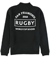 Sportiqe Mens Rugby World Cup 2018 Sweatshirt black S