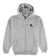 Vlado Mens Graphic Hoodie Sweatshirt grey L