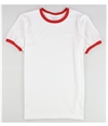 Gildan Mens 2-Tone Basic T-Shirt redwhite M