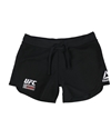 Reebok Womens Fight For Yours Athletic Workout Shorts black S