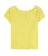 Hometown Heroes Womens Everyone Loves A California Girl Graphic T-Shirt yellow S