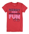Local Celebrity Womens Nerdy Girls Graphic T-Shirt