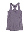 BDG Womens Solid Racerback Tank Top purple XS