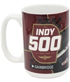 Indy 500 Unisex May 24, 2020 Souvenir Coffee Mug whtredblk