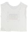 dirty violet Womens C'est Chic Graphic T-Shirt ivory M