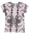 Evil Genius Boys 3D Shapes Stripes Graphic T-Shirt blkwht L