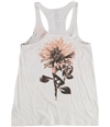 Hometown Heroes Womens Blooming Flowers Racerback Tank Top blush S