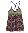 Truly Madly Deeply Womens Multi Tone Tank Top