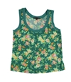 Truly Madly Deeply Womens Flowers Tank Top