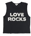 I Love H81 Womens Love Rocks Graphic T-Shirt