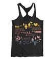 dirty violet Womens Me + Shopping Racerback Tank Top black M