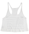 TRULY MADLY DEEPLY Womens American Flag Racerback Tank Top whtgray S