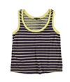 Truly Madly Deeply Womens Striped Tank Top
