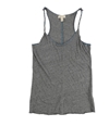 Silence Noise Womens Two Tone Tank Top grayblue M