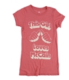 Local Celebrity Womens This Girl Loves McCain Graphic T-Shirt dkpink S