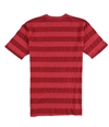 BDG Womens Striped Basic T-Shirt red S