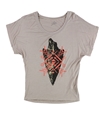 Lira Womens Arrow Graphic T-Shirt bgemulti S