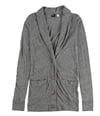BDG Womens Heathered Front Pocket Cardigan Sweater ltgray S