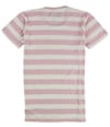 Peace Generation Womens Striped Pocket Graphic T-Shirt lightpink M