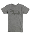 rxmance Womens Elephant Graphic T-Shirt gray XS