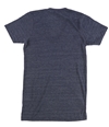 Alternative Womens Solid Basic T-Shirt blue XS
