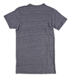 Alternative Womens Solid Basic T-Shirt blue XS