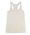 TRULY MADLY DEEPLY Womens Solid Pocket Racerback Tank Top ivory M