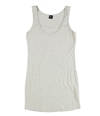 BDG Womens Heathered Scoop Neck Tank Top heatherwhite S