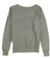 Alternative Womens Heathered Boat Neck Basic T-Shirt gray XS