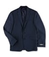 Kenneth Cole Mens Pin Stripe Two Button Blazer Jacket navy 38