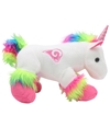 Forever Collectibles Unisex La Rams Unicorn Stuffed Plush Toy Souvenir, TW2