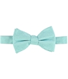 Countess Mara Mens Tone Dot Self-tied Bow Tie blue One Size