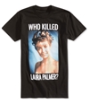 Fifth Sun Mens Who Killed Laura Graphic T-Shirt black S