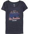 UFC Womens Big Shoulders Graphic T-Shirt blue S