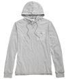 Univibe Mens Textured Hooded Hoodie Sweatshirt gray XL