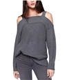Sanctuary Clothing Womens Amelie Cold Shoulder Pullover Sweater htrgrey S
