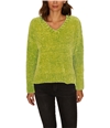 Sanctuary Clothing Womens Chenille Pullover Sweater brightgrn S