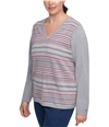 Tommy Hilfiger Womens Stripe Pullover Sweater, TW1