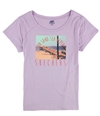 Skechers Womens Sun Sand Sea Repeat Graphic T-Shirt