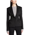 Dkny Womens Exaggerated-Fit One Button Blazer Jacket