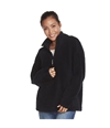 Skechers Womens Restful Sherpa 1/4 Zip Sweatshirt blk XL