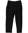 GUESS Womens Grant Pleated Casual Trouser Pants jetblack 23x26