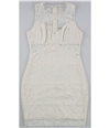 Guess Womens Silvana Lace Bodycon Mini Dress