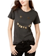 ban.do Womens U R Worth It Graphic T-Shirt black XS